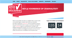 Desktop Screenshot of deweekvandeveiligheid.nl